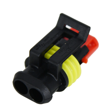 CONNECTEUR ETANCHE SUPERSEAL MALE SERIE 1.5MM 2V