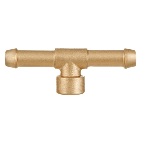 RACCORD T LAITON TUBULURE EGALE D. 8