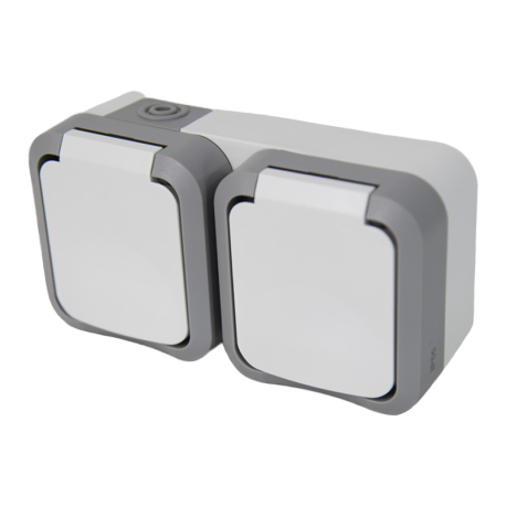 DOUBLE PRISES EN SAILLIE 16 A 2P+T