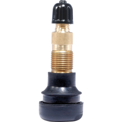 VALVE TUBELESS AIR ET EAU AVEC EMBASE CAOUTCHOUC