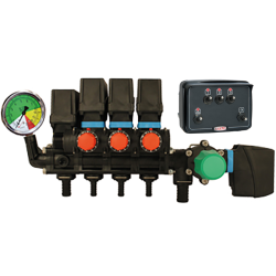 GPE 3 VOIES RC + V.GLE + REGUL ELEC + REGUL MAN + MANO + BOITIER