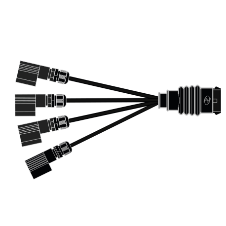 FAISCEAU 2 VOIES POUR ELECTROVANNES