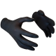 BOITE DE 100 GANTS JETABLES NITRILE NOIR TAILLE M