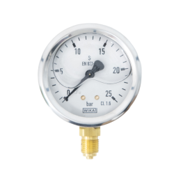 MANOMÈTRE ECH. STANDARD D63 0 A 40B FIXATION PERIPHERIQUE