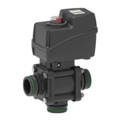 VANNE A BILLE T6M 3 VOIES MOTORISEES - INDICATEUR DE POSITION