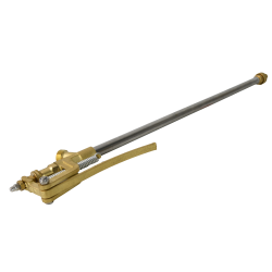 LANCE ACIER A GACHETTE LONGUEUR 600 MM