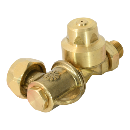 PORTE BUSE LAITON SIMPLE 1/4''M ECROU 3/8''