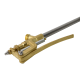 LANCE ACIER A GACHETTE LONGUEUR 600 MM