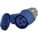 ADAPTATEUR MALE 16A VERS FEMELLE IEC 16A 2P+T 230V