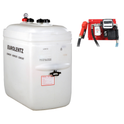 CUVE 700L PEHD BLANC AVEC STATION 60L/MIN GO&PRO