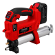 POMPE A GRAISSE ELECTRIQUE 21V AVEC 2 BATTERIES 4 AH