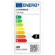 PROJECTEUR LED EXTRA PLAT NOIR 30W 2400LM