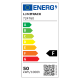 PROJECTEUR LED EXTRA PLAT NOIR 50W 4000LM