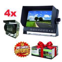 PACK 4 KITS RETROVISION ACCESS ET 1 CAMERA SURVEILLANCE OFFERTE