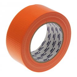 ADHESIF TOILE ORANGE 48MM x 25M