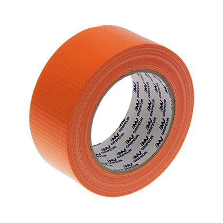 ADHESIF TOILE ORANGE 48MM x 25M