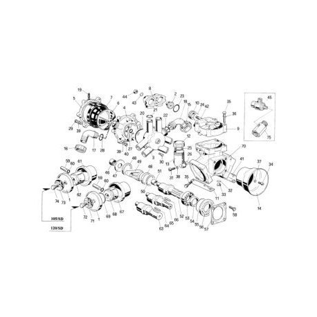 COLLECTEUR P/POMPE 105-120SD(NG)