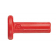 BOUCHON MALE POUR RACCORD 12MM ROUGE