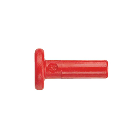 BOUCHON MALE POUR RACCORD 10MM ROUGE