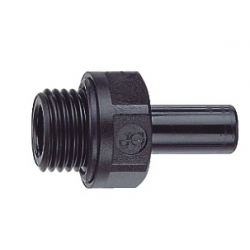DOUILLE DE JONCTION MÂLE 1/8 - 8MM FILETAGE BSP CYLINDRIQUE