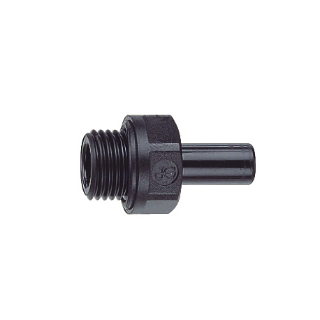 DOUILLE DE JONCTION MÂLE 1/8 - 8MM FILETAGE BSP CYLINDRIQUE