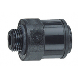 UNION SIMPLE RACCORD RAPIDE MÂLE 1/2/BSP - TUYAU 10MM